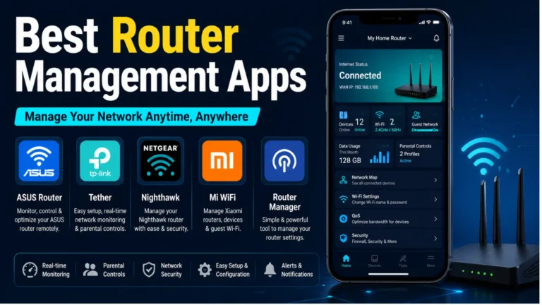 Best Router Management Apps of 2026