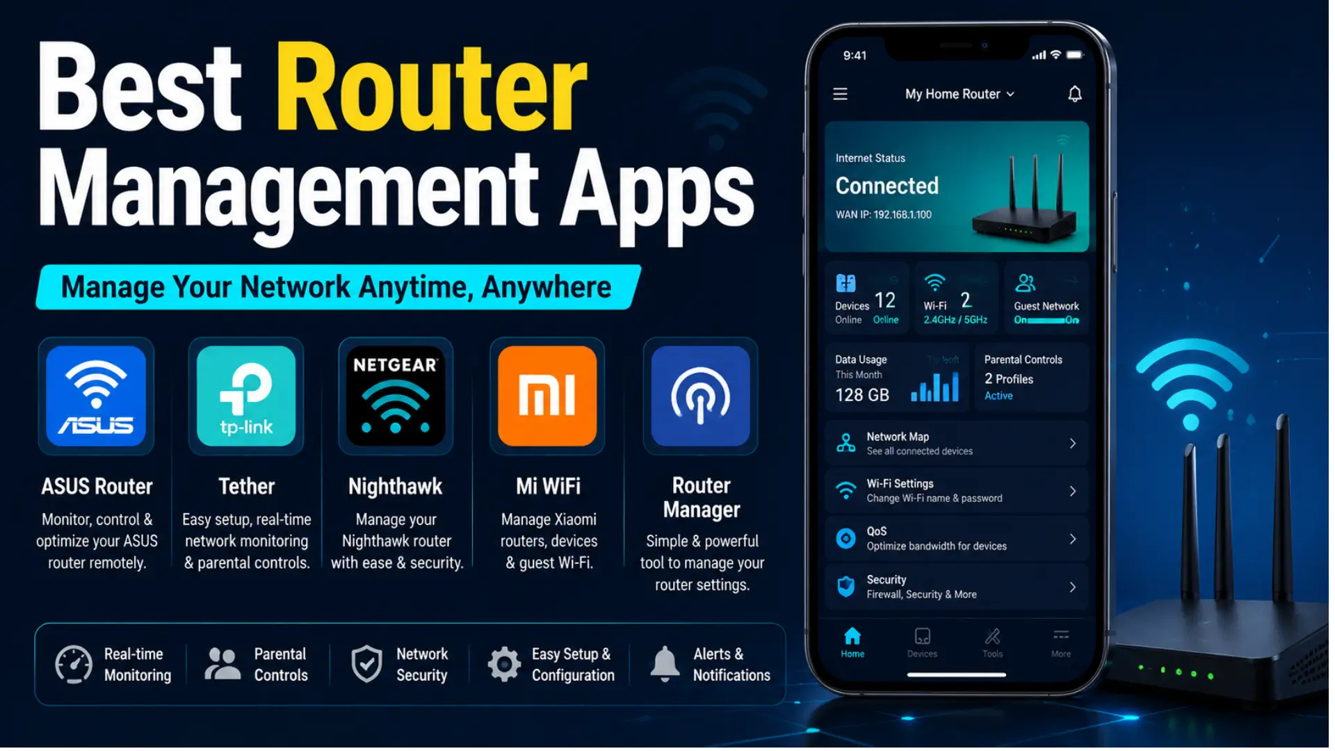 Best Router Management Apps of 2026