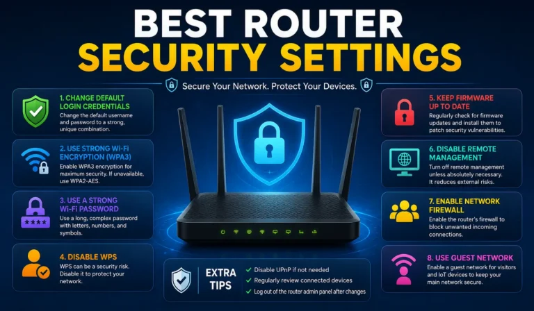 Best Router Security Settings - Complete Guide